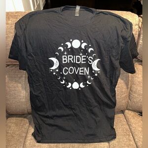 Brides Coven Black Tribe Short Sleeve Shirt Size 2XL Women’s Bridesmaid Wedding